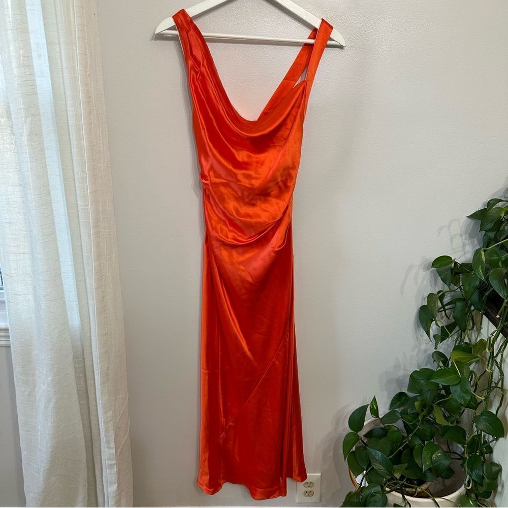 Acler Edenbridge Tangerine Dress - Picture 2 of 8